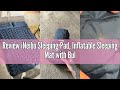 Review iNeibo Sleeping Pad, Inflatable Sleeping Mat with Bulit-in Foot Pump Pillow, Compact Waterpro