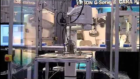 EPSON FANS Paper Cutting  Scoring Application (G6 653S Scara).