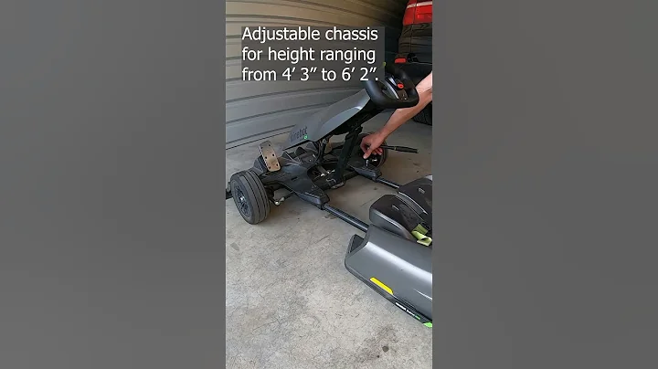 Segway Ninebot Electric Gokart - Frame Adjustment - Storage #gokart #segwayninebot #shorts #G3 #IG