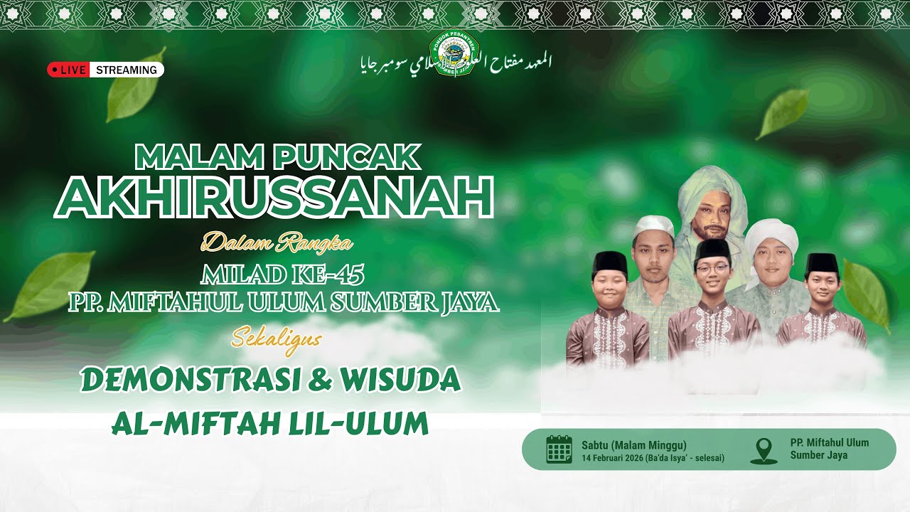 MALAM PUNCAK AKHIRUSSANAH 2026