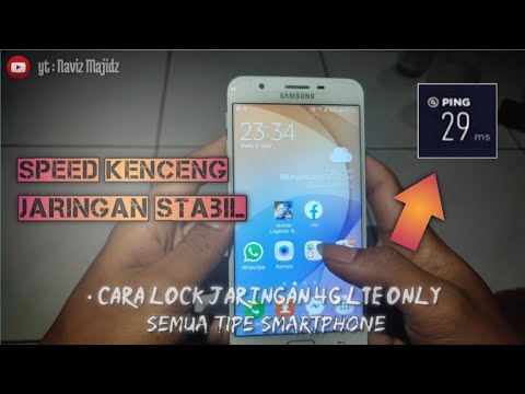 Cara lock 4g LTE only pada smarphone 