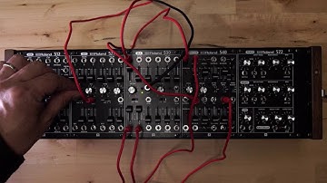 SYSTEM-500 Sound Patch Example 8. "Side Chain Kick  (Self Running)"