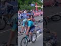  terrible chute  larrive de la premire tape du tour de hongrie  cyclisme