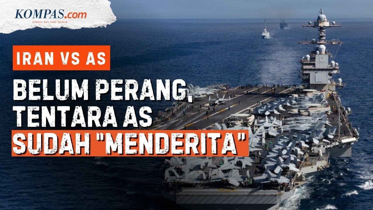 Nasib Tentara AS: Belum Perang Lawan Iran, Sudah 