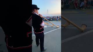 WITH ALPHORNS: JODLERFEST ZUG SWITZERLAND 2023 #shorts