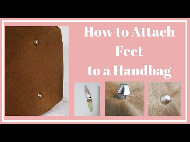 How to Install Purse Feet 