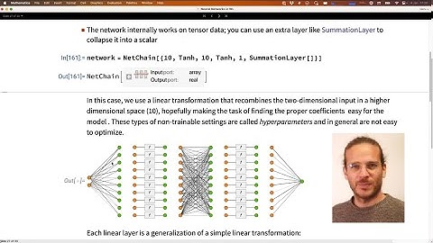 The Wolfram Neural Net Framework:  Nonlinear Regression