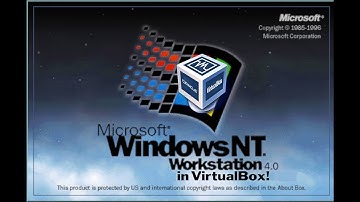 How to install Windows NT Workstation 4.0 in VirtualBox (Please read description)