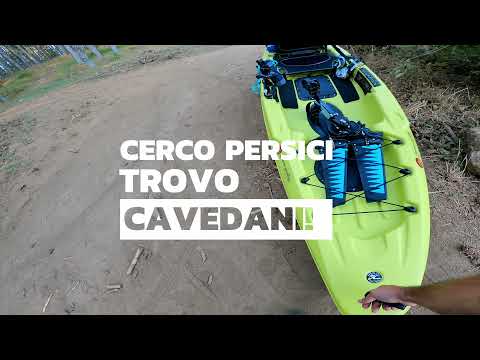 SUPER CAVEDANI a spinning IN KAYAK - A pesca sui laghi della SILA - kayak fishing - clipangler