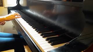 Video thumbnail of "My Johann by Edvard  Grieg, Piano accompaniment only"