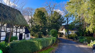 Old AngloSaxon English Village WALK || Uffington, English Countryside