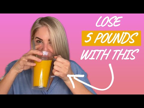 How to lose 5 POUNDS OVERNIGHT - MY Secret DRINK against WATER retention