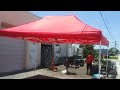 * Commercial 10x15 pop up canopy by master canopy review red