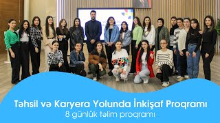 Əncləri Üçün Təhsil Və Karyera Yolunda İnkişaf Proqramı Keçirilib