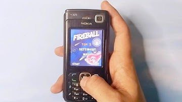 Fireball Game on Nokia N70 – Pure 2000s Mobile Nostalgia!