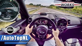 Mini Countryman JCW 231HP AUTOBAHN POV ACCELERATION & TOP SPEED by AutoTopNL