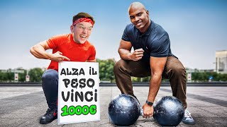 SE ALZI IL PESO, VINCI 1000€