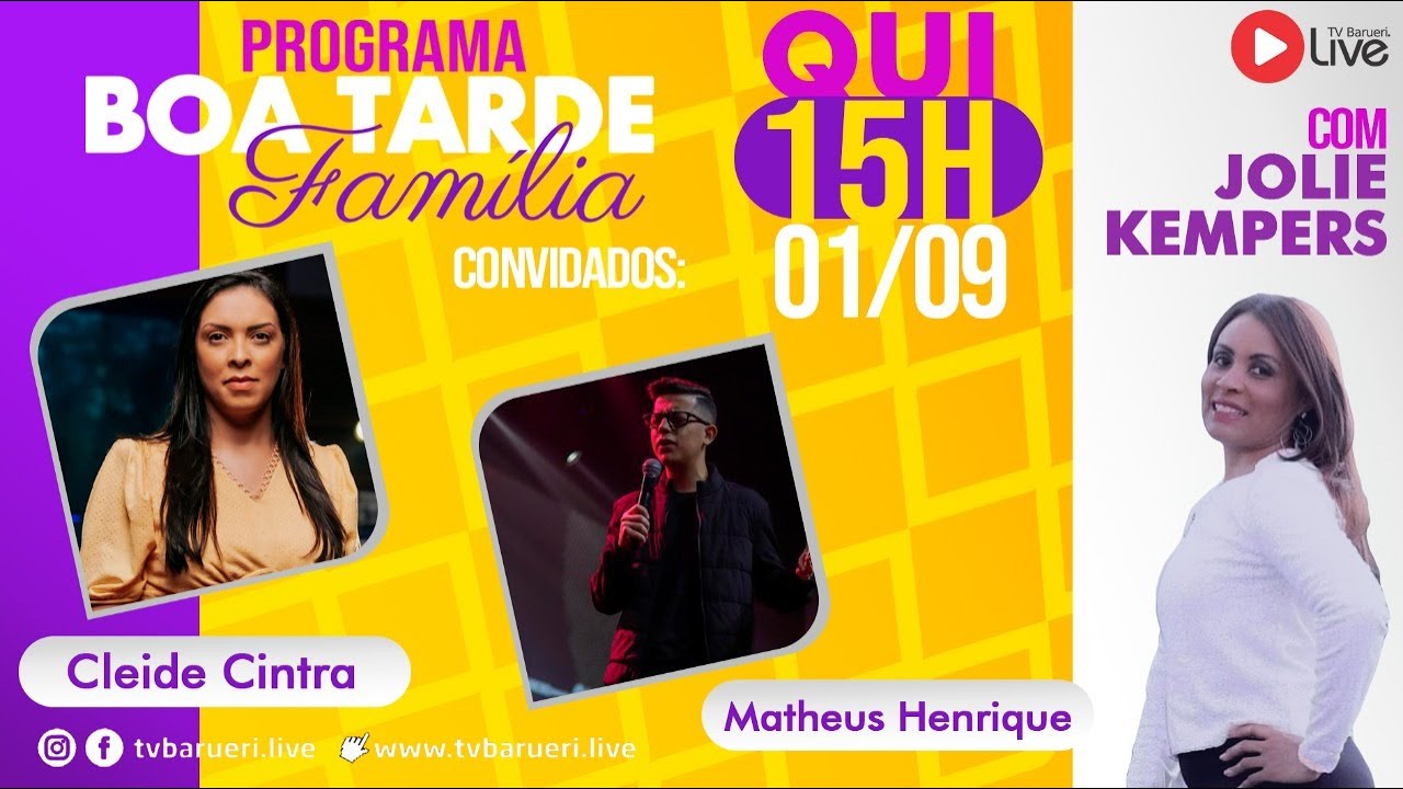 Chamados Para Ser  | Boa Tarde & Família Com Jolie Kempers