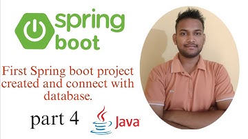 Spring Boot Framework tutorial #4 First Maven project in sts connect with database #java #springboot