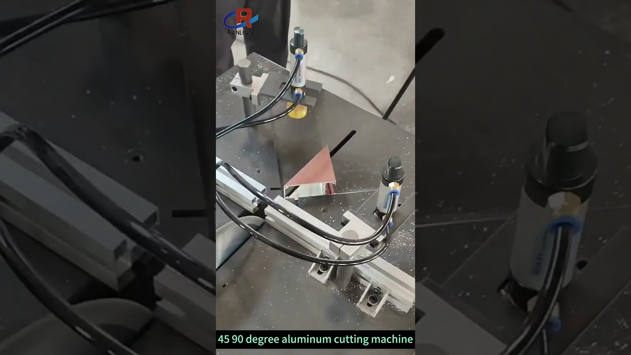 Best-selling 45-degree and 90-degree cut aluminum profiles machine