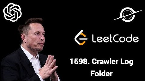 1598. Crawler Log Folder | Leetcode