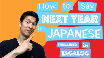 Time and Numbers, Japanese Lessons in Tagalog - part 5: Non-Specific Time Expressions