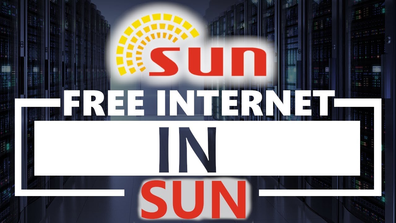 SUN FREE INTERNET WITH SHADOWICE SETUP TUTORIAL