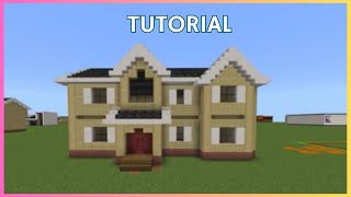 Minecraft Tutorial: How To Make A Suburban House #76!