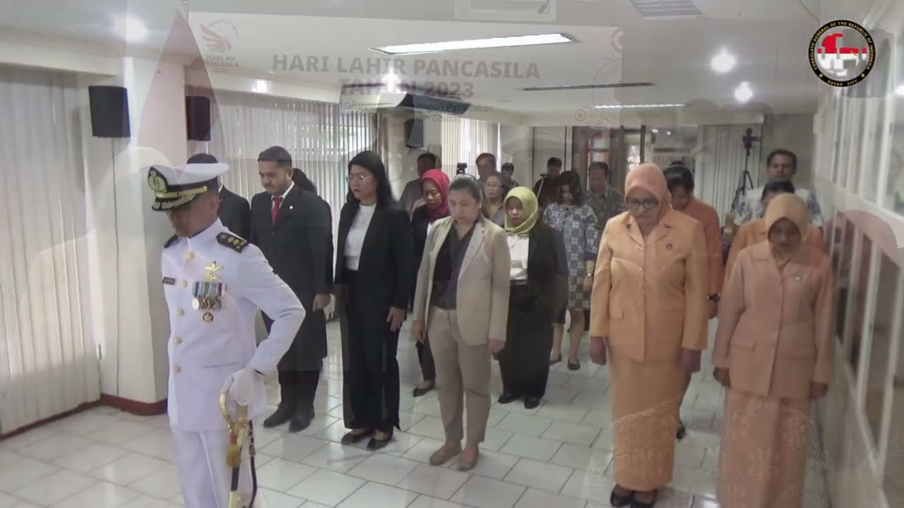 THE CONSULATE GENERAL OF THE REPUBLIC OF INDONESIA IN DAVAO CITY COMMEMORATES PANCASILA DAY 2023