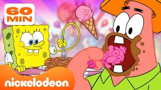 SpongeBob | 80 MINUTEN de zoetste traktaties in Bikinibroek! 🍦| Nickelodeon Nederlands