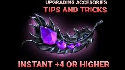 TIPS AND TRICKS TO UPGRADE ACCESSORIES IN CABAL MOBILE WITHOUT FAIL ! INSTANT +4 !!