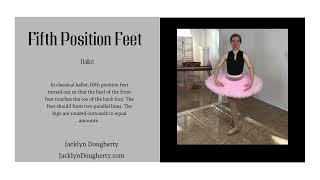 How to Ballet Fifth Position Feet Podcast @JacklynDougherty