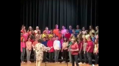 kid throws up during choir performance