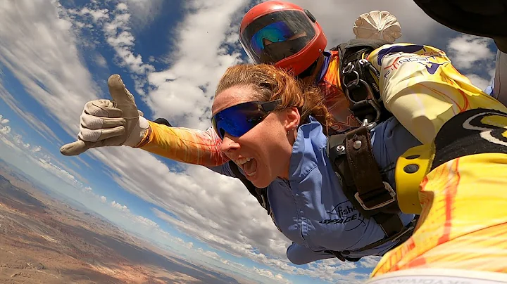 JULIE ROWELL - Tandem Skydive in Las Vegas at Skyd...