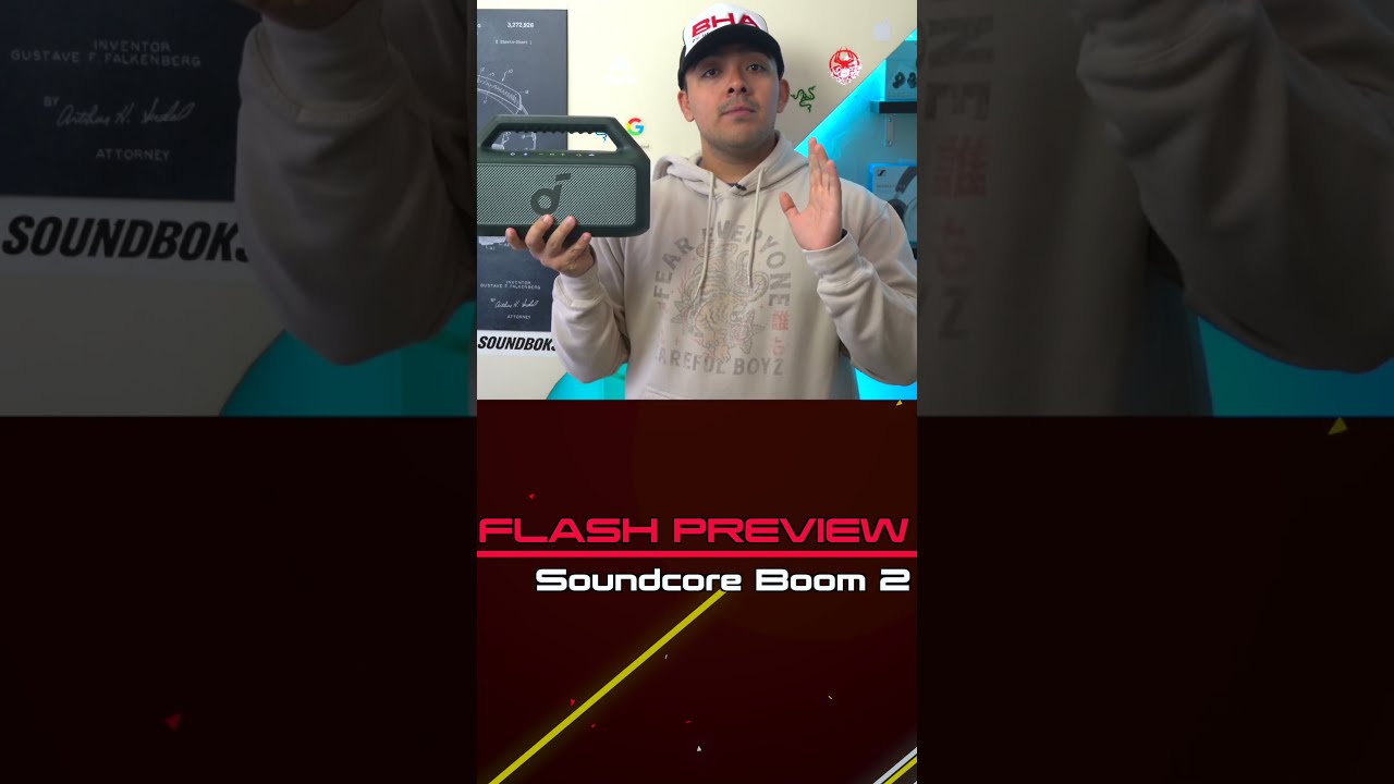 FLASH PREVIEW Soundcore Boom 2
