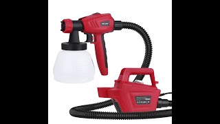 Paint Sprayer, 1300ML 800W High Power Electric Spray Gun,