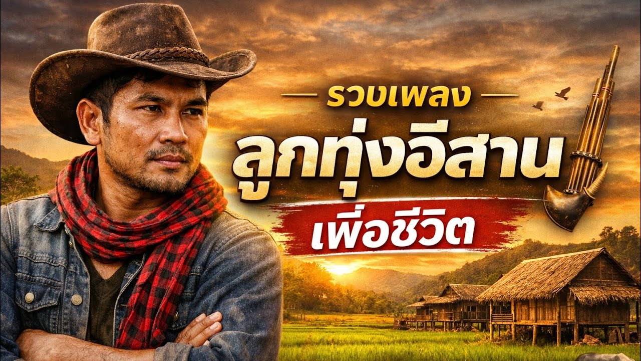 #รวมเพลงลูกทุ่งอีสาน เพลงเพื่อช่วิต แนวไห้กำลังใจ