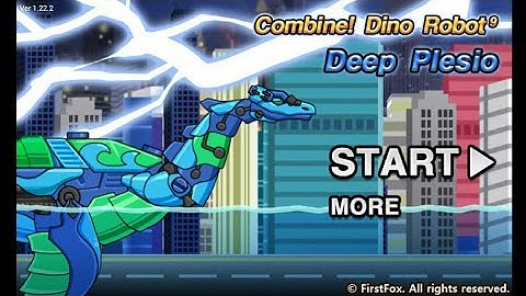 Deep Plesio - Combine! Dino Robot