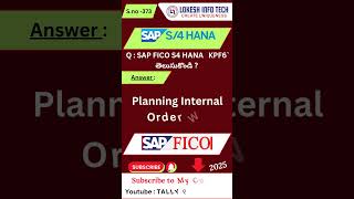 SAP FICO S4 HANA (KPF6) #sap #sapfico #sapclasses #sapkadapa #saplokesh #learnsap