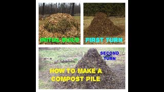 Step #3  How To Build A Compost Pile (18 Day Hot Composting Method)
