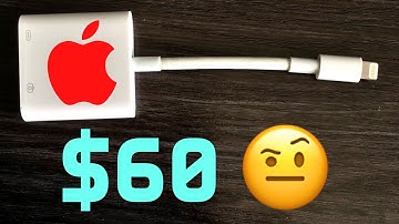 So Expensive But So Useless! | Apple Lightning to USB 3 Camera Adapter Unboxing
