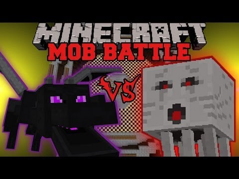ENDER DRAGON VS GHAST - Minecraft Mob Battles - Arena Battle
