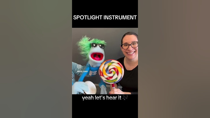 What’s Shakin’? 🍭 Rhythm & Rachel let you in on the secret! #puppet #whatsshakin #percussion