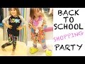 Back To School Shopping Party