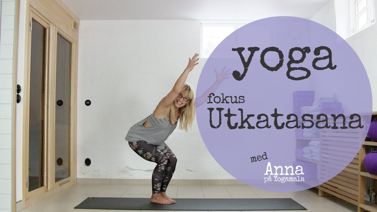 Hur gör man Utkatasana (stolen yoga)