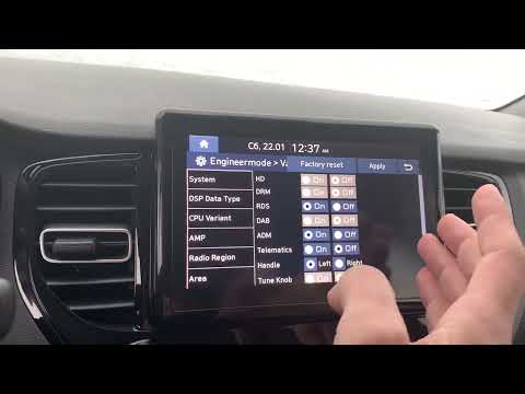 solaris 2021 carplay без провода настройка магнитолы сервисное меню