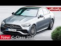 New Mercedes-Benz C-Class 2022 W206 Sedan - Exterior and Driving Officially Shown