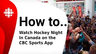 How to watch Hockey Night in Canada on the CBC Sports app screenshot 4