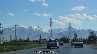 Driving tour in iran | you can see lalejin hamedan road | لالجین _همدان