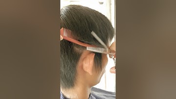Cách Cắt Tóc Bằng Kéo Tỉa, Full Đầu NTN. #vulee #xuhuong #barber #tocnam #haircut #hairstyle #cattoc